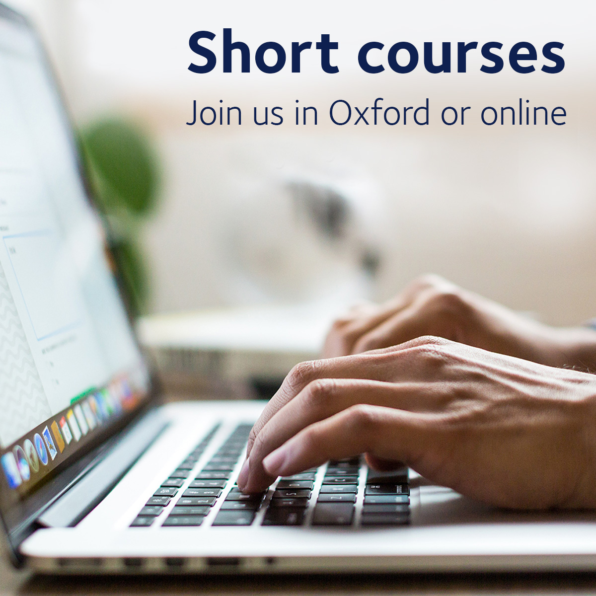 Join a short course in Oxford or online